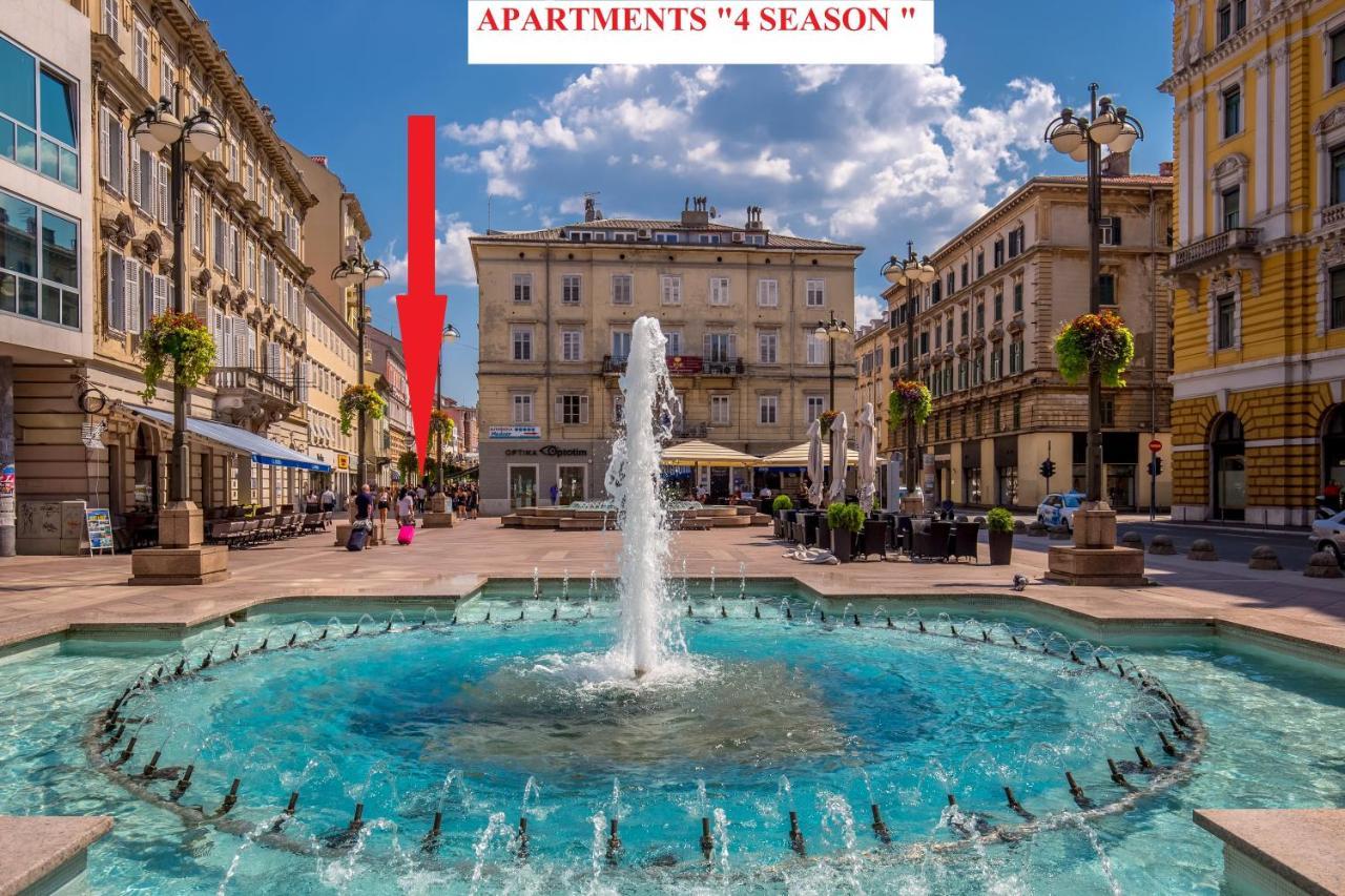 4 Season Apartments Rijeka Dış mekan fotoğraf