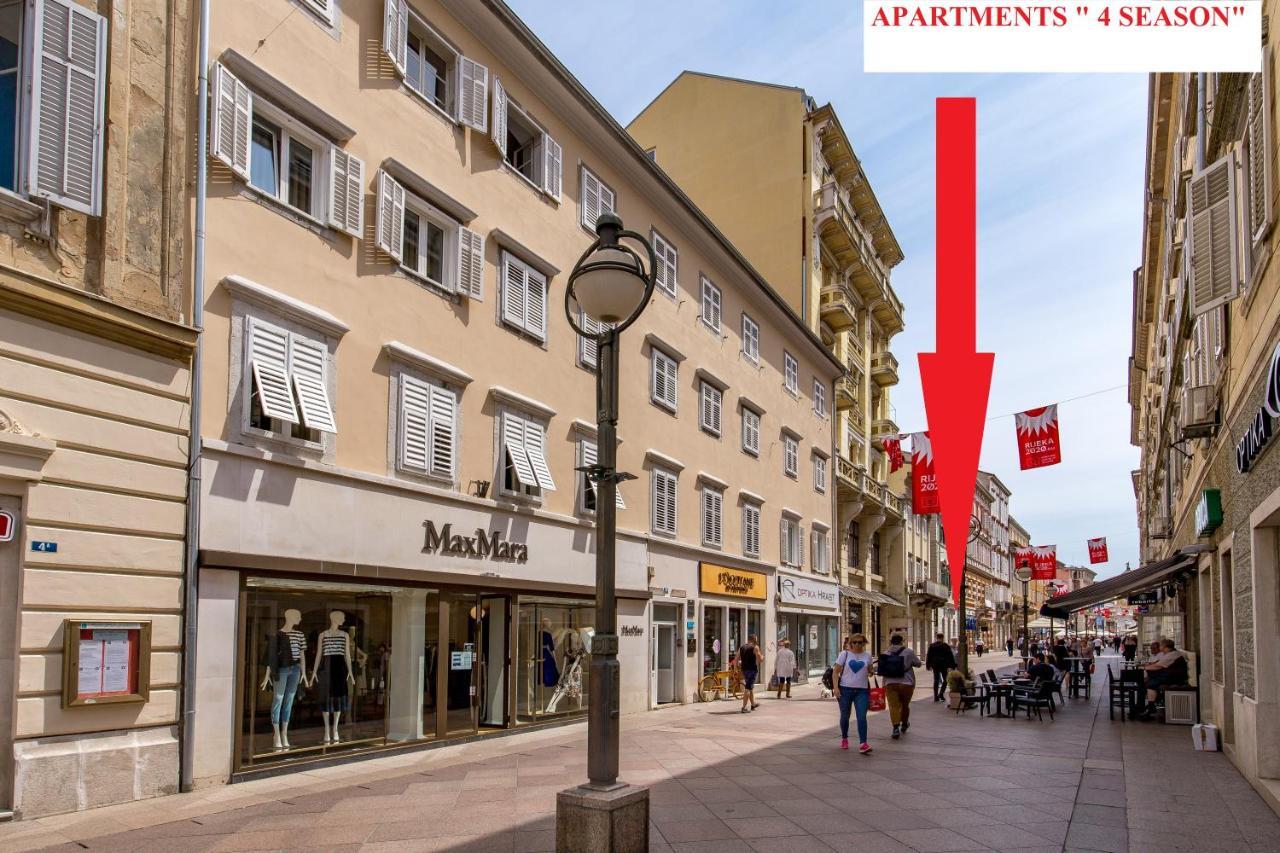 4 Season Apartments Rijeka Dış mekan fotoğraf
